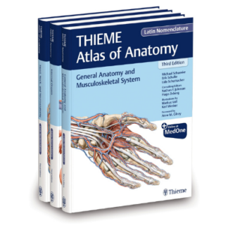 THIEME Atlas of Anatomy, Latin Nomenclature, Three Volume Set, Third Edition 9781684204533