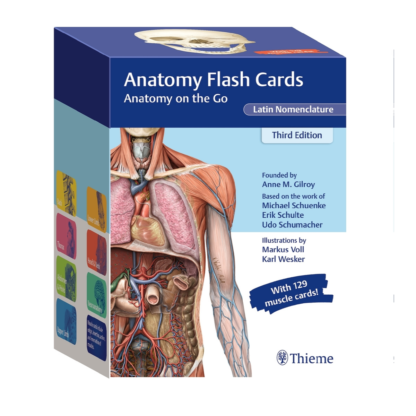 Thieme Anatomy Flash Cards, Latin Nomenclature 9781684202225