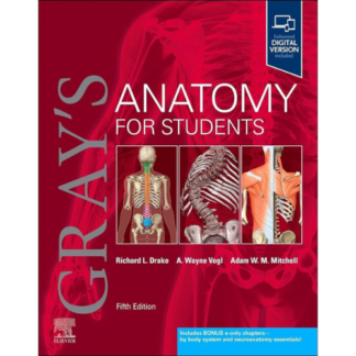 Gray's Anatomy for Students 5th Edition 9780323934237